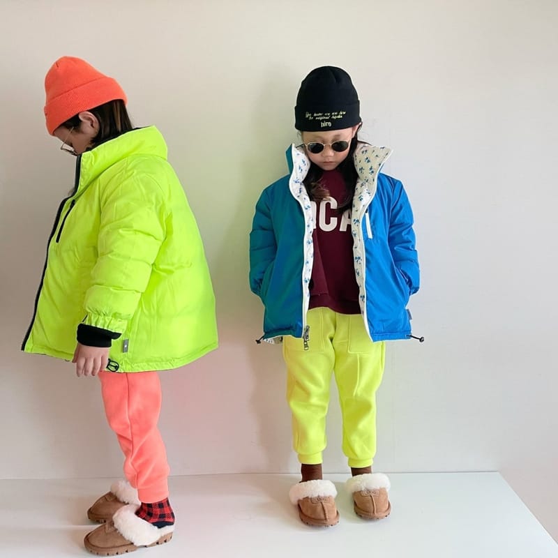 THE GREY - Korean Children Fashion - #Kfashion4kids - Reversible Padding - 4