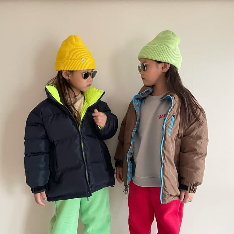 THE GREY - Korean Children Fashion - #Kfashion4kids - Reversible Padding - 6
