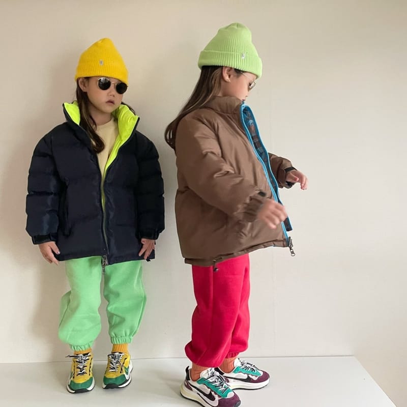 THE GREY - Korean Children Fashion - #Kfashion4kids - Reversible Padding - 8