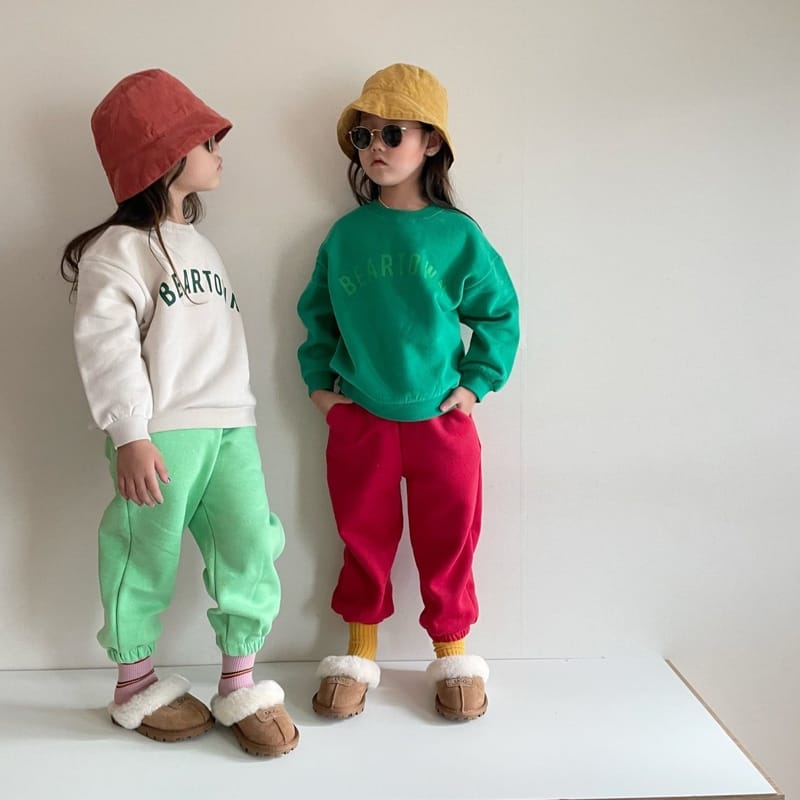 THE GREY - Korean Children Fashion - #Kfashion4kids - Bear Town Sweatshirt