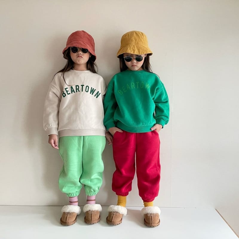 THE GREY - Korean Children Fashion - #Kfashion4kids - Bear Town Sweatshirt - 3
