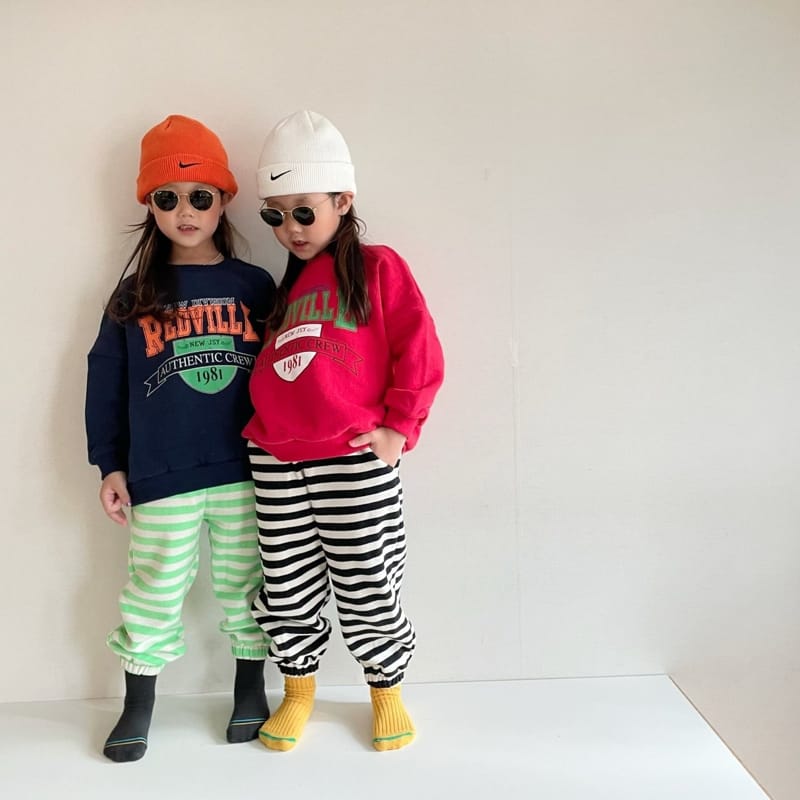THE GREY - Korean Children Fashion - #Kfashion4kids - Red Vill Sweatshirt - 11