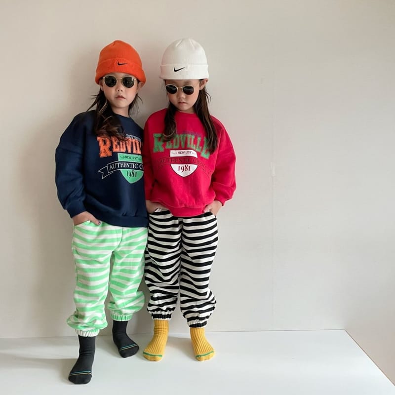 THE GREY - Korean Children Fashion - #Kfashion4kids - Red Vill Sweatshirt - 4