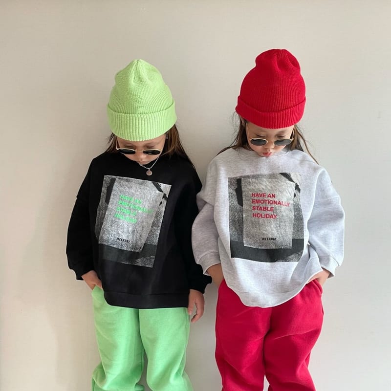 THE GREY - Korean Children Fashion - #Kfashion4kids - Holiday Top Bottom Set