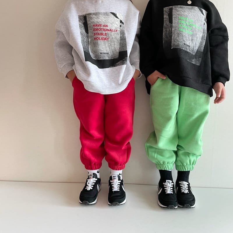 THE GREY - Korean Children Fashion - #Kfashion4kids - Holiday Top Bottom Set - 3