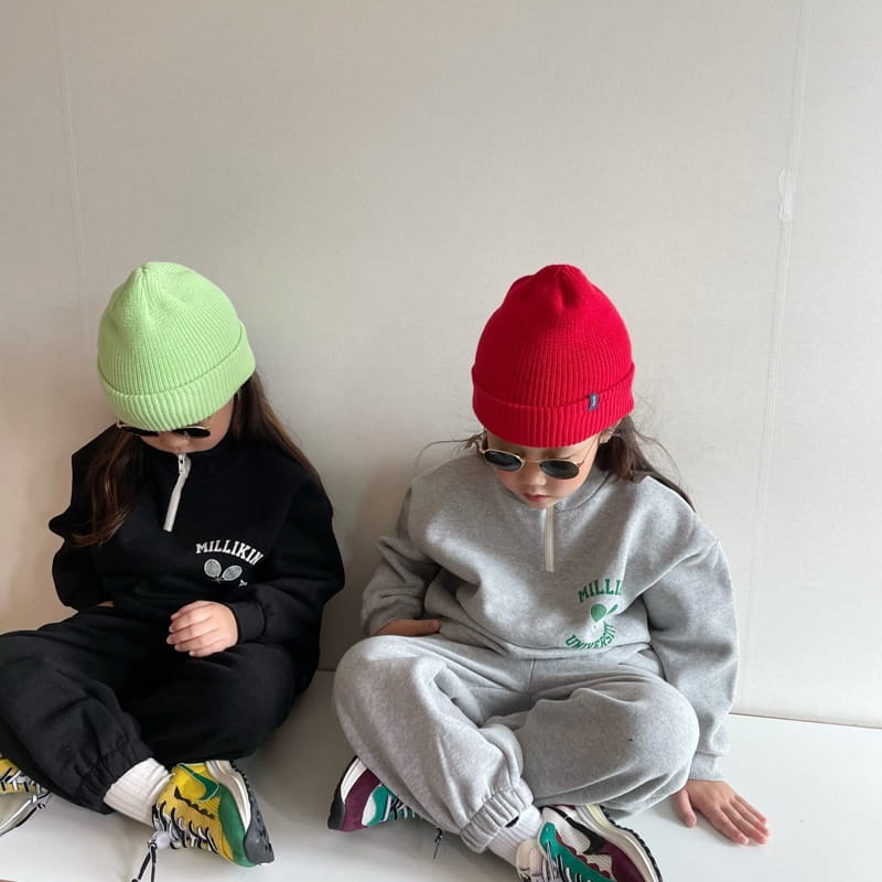 THE GREY - Korean Children Fashion - #Kfashion4kids - Anorak Top Bottom Set - 6