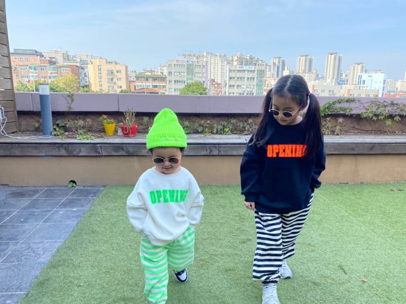 THE GREY - Korean Children Fashion - #Kfashion4kids - Ppappiyong Top Bottom Set