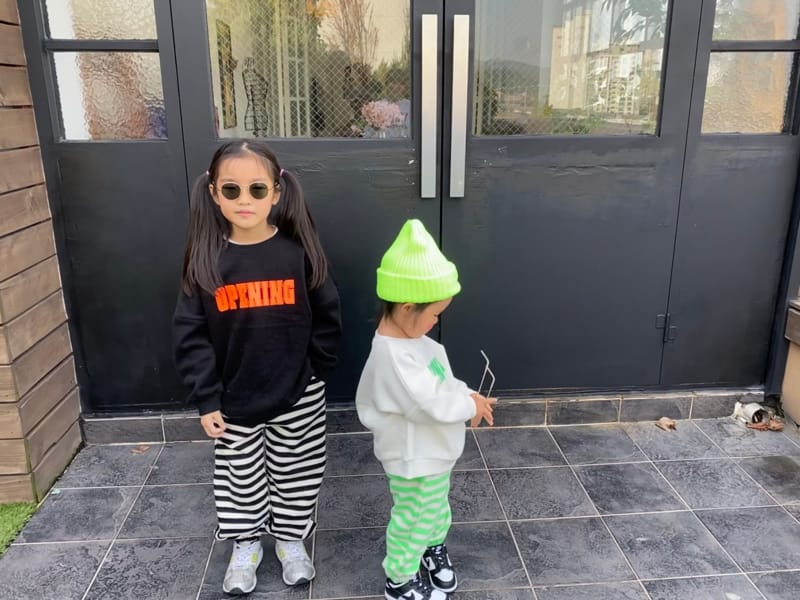 THE GREY - Korean Children Fashion - #Kfashion4kids - Ppappiyong Top Bottom Set - 4