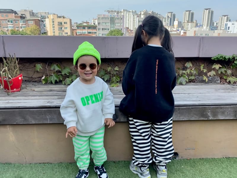 THE GREY - Korean Children Fashion - #Kfashion4kids - Ppappiyong Top Bottom Set - 5