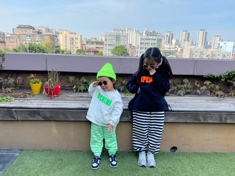 THE GREY - Korean Children Fashion - #Kfashion4kids - Ppappiyong Top Bottom Set - 8
