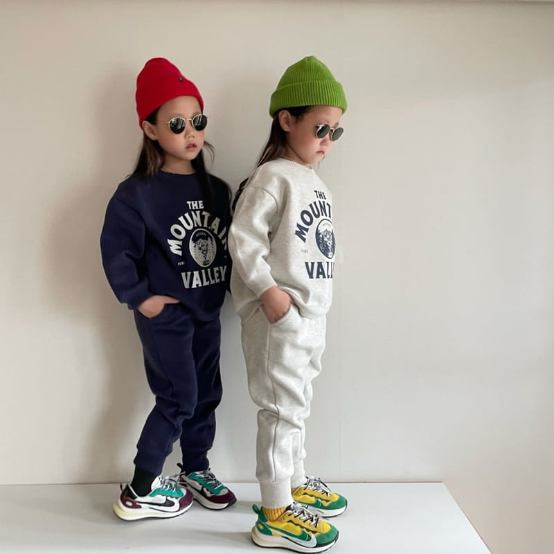 THE GREY - Korean Children Fashion - #Kfashion4kids - Mountain Top Bottom Set