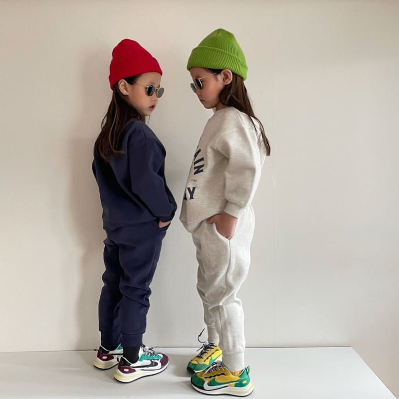 THE GREY - Korean Children Fashion - #Kfashion4kids - Mountain Top Bottom Set - 5
