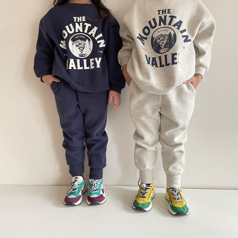THE GREY - Korean Children Fashion - #Kfashion4kids - Mountain Top Bottom Set - 6