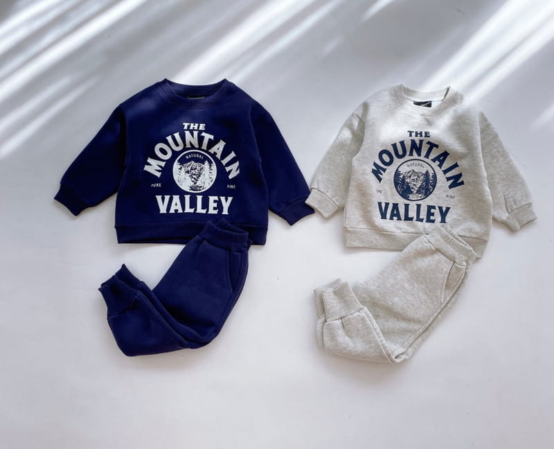 THE GREY - Korean Children Fashion - #Kfashion4kids - Mountain Top Bottom Set - 9
