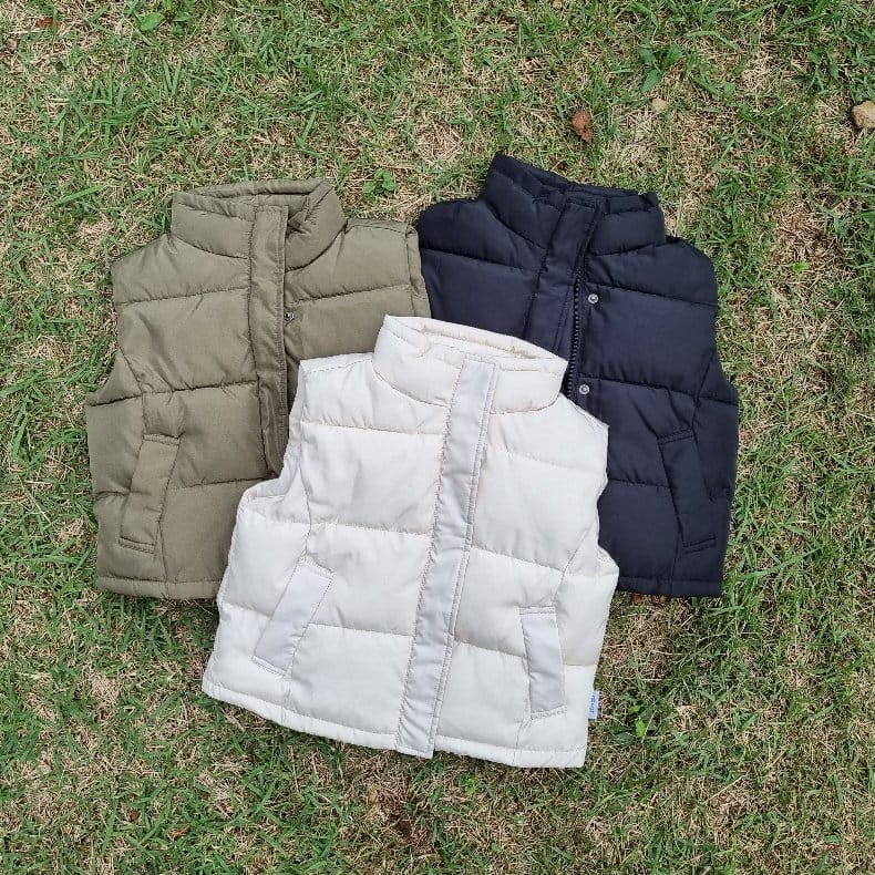 THE GREY - Korean Children Fashion - #Kfashion4kids - Padding Vest - 11