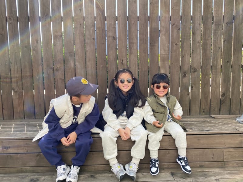 THE GREY - Korean Children Fashion - #Kfashion4kids - Padding Vest - 3