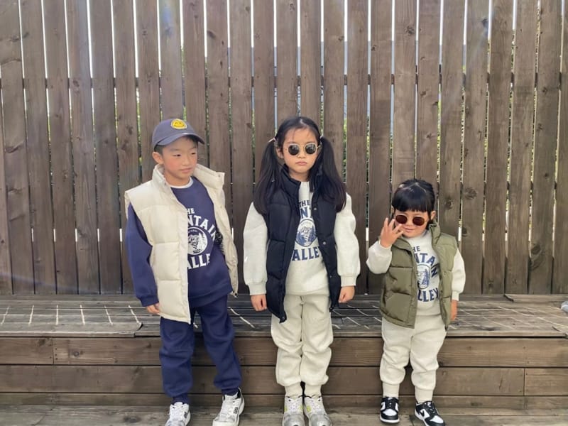 THE GREY - Korean Children Fashion - #Kfashion4kids - Padding Vest - 4