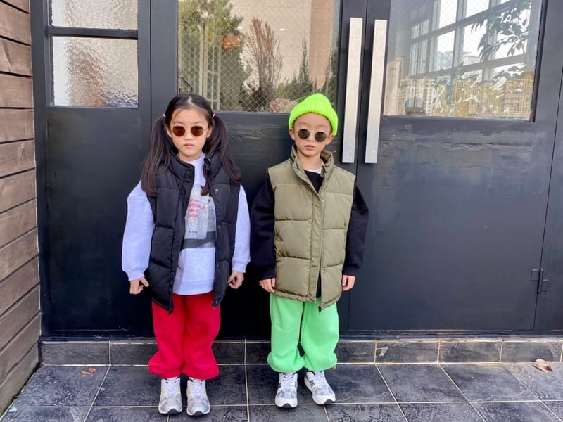 THE GREY - Korean Children Fashion - #Kfashion4kids - Padding Vest - 6