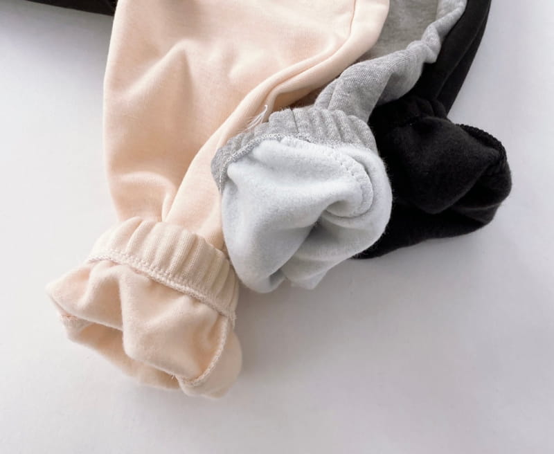 THE GREY - Korean Children Fashion - #Kfashion4kids - Mini Fleece Jogger - 2