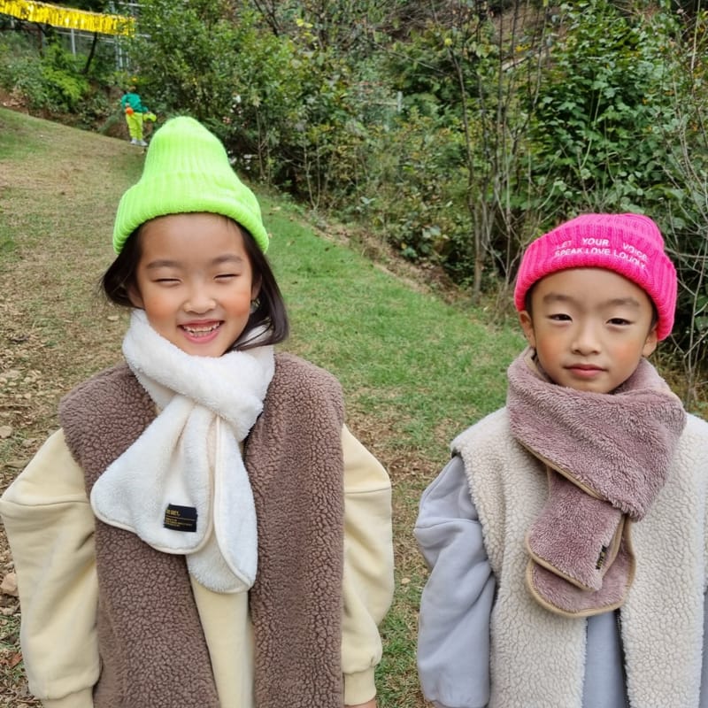 THE GREY - Korean Children Fashion - #Kfashion4kids - Muffler - 9