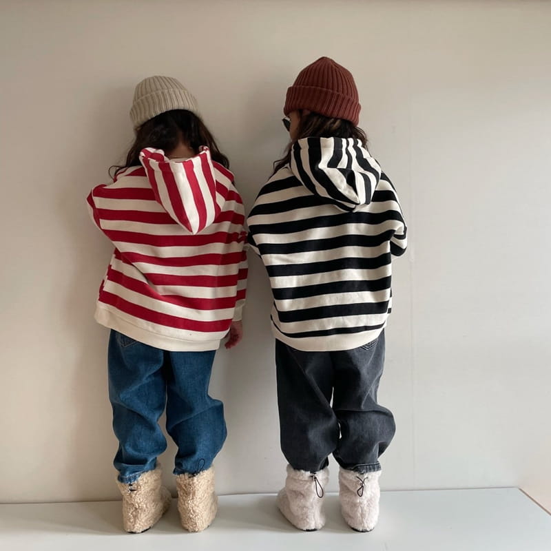 THE GREY - Korean Children Fashion - #Kfashion4kids - Denggang Ballon Hoody - 2