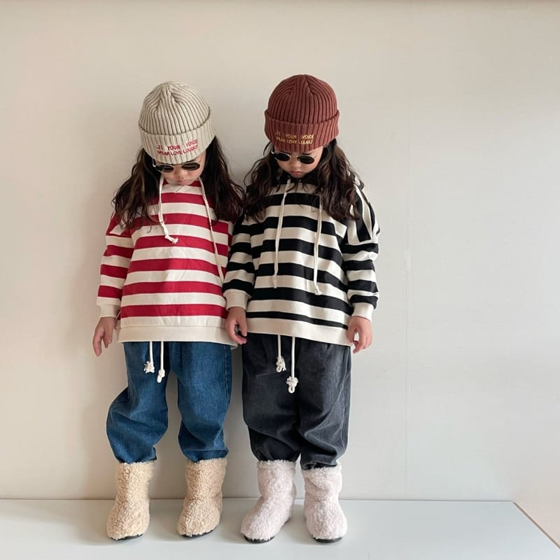THE GREY - Korean Children Fashion - #Kfashion4kids - Denggang Ballon Hoody - 6
