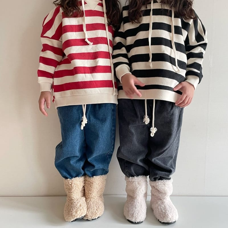 THE GREY - Korean Children Fashion - #Kfashion4kids - Denggang Ballon Hoody - 8