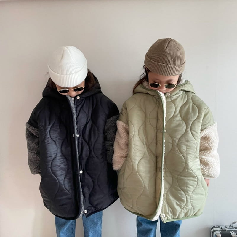 THE GREY - Korean Children Fashion - #Kfashion4kids - Ggal Ggal Hoody - 4