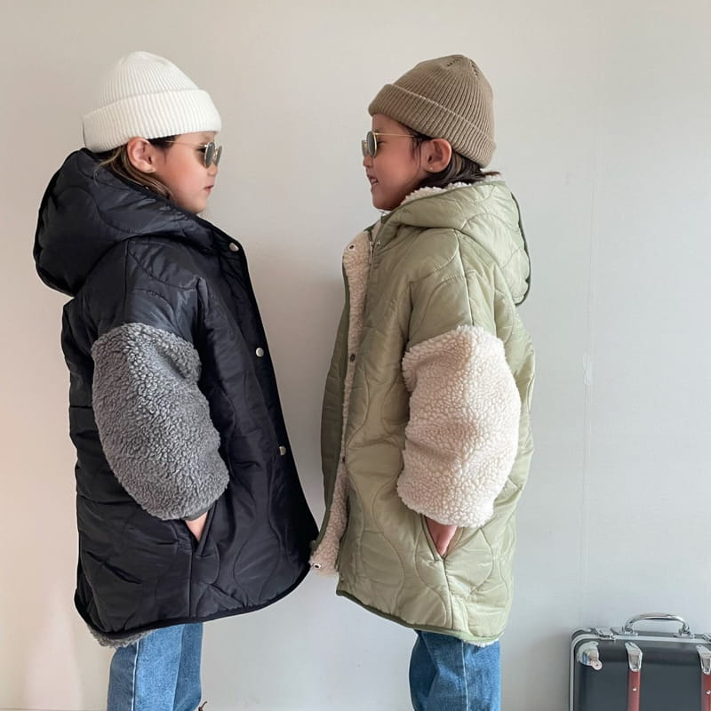 THE GREY - Korean Children Fashion - #Kfashion4kids - Ggal Ggal Hoody - 5