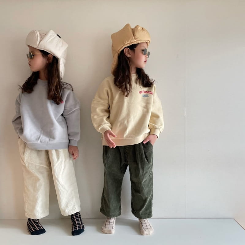 THE GREY - Korean Children Fashion - #Kfashion4kids - Rib Pants - 6