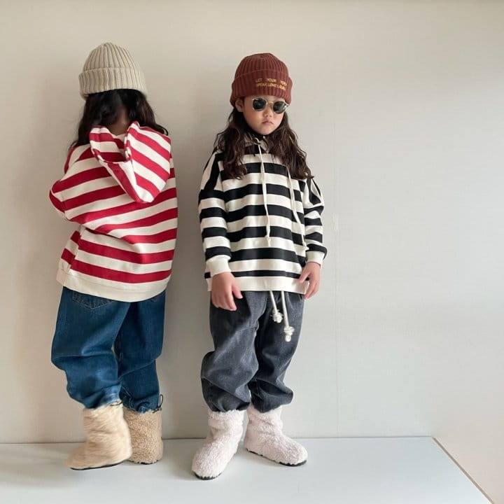THE GREY - Korean Children Fashion - #Kfashion4kids - Fleece Jeans - 3