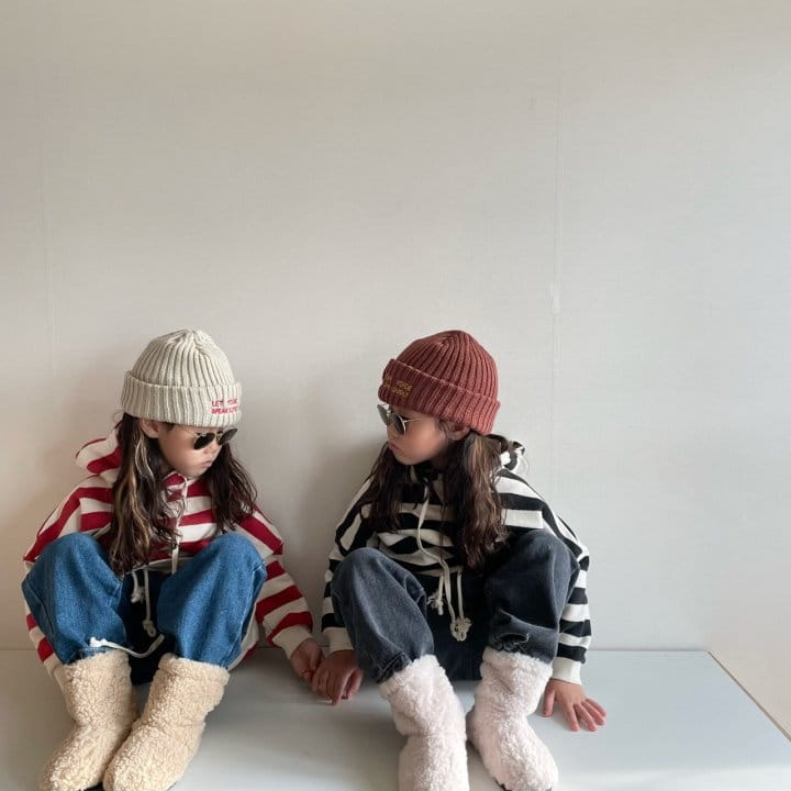 THE GREY - Korean Children Fashion - #Kfashion4kids - Fleece Jeans - 6