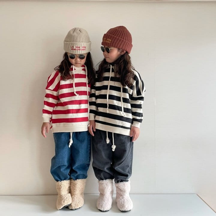 THE GREY - Korean Children Fashion - #Kfashion4kids - Fleece Jeans - 8