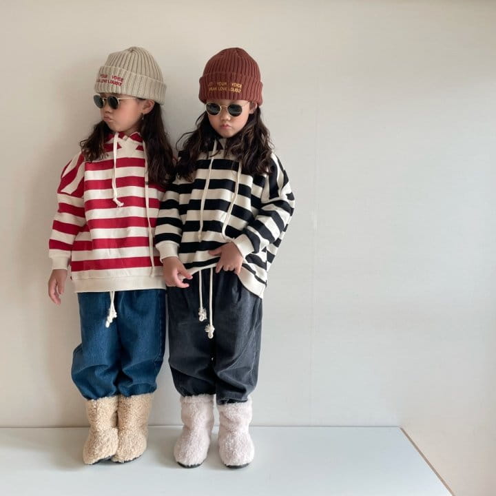 THE GREY - Korean Children Fashion - #Kfashion4kids - Fleece Jeans - 9