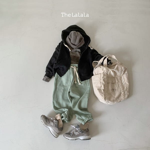 THE LALALA - Korean Children Fashion - #Kfashion4kids - Simple Fleece Hoody Zip-up - 8