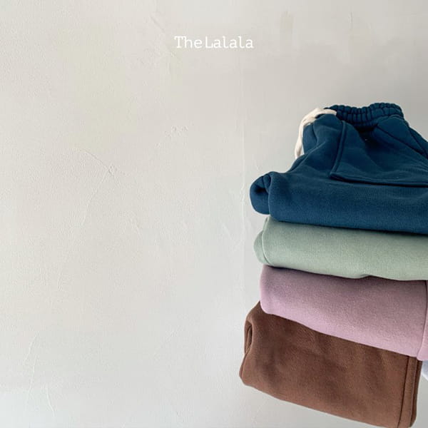THE LALALA - Korean Children Fashion - #Kfashion4kids - Weekly Fleece Jogger Pants - 5