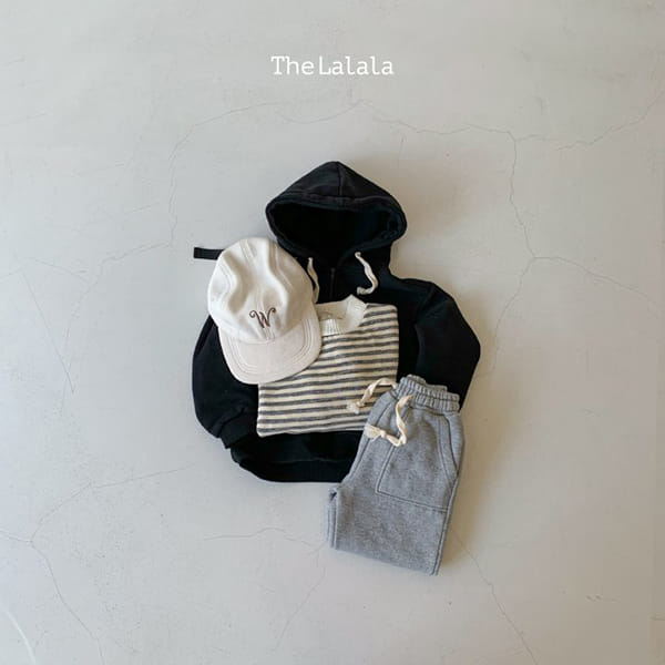 THE LALALA - Korean Children Fashion - #Kfashion4kids - Weekly Fleece Jogger Pants - 9