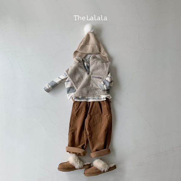 THE LALALA - Korean Children Fashion - #Kfashion4kids - Wintuck Rib Slacks - 7