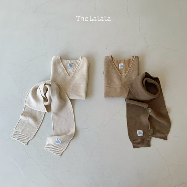 THE LALALA - Korean Children Fashion - #Kfashion4kids - Line Knit Vest - 6