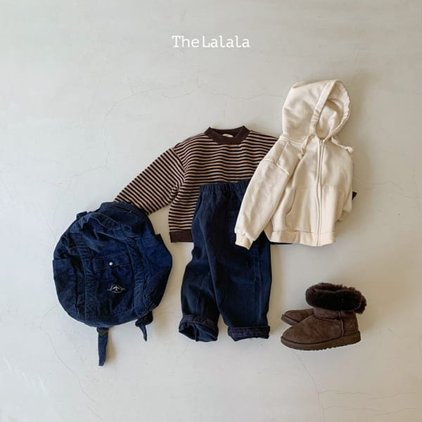 THE LALALA - Korean Children Fashion - #Kfashion4kids - Heavy Sripes Sweatshirt - 4