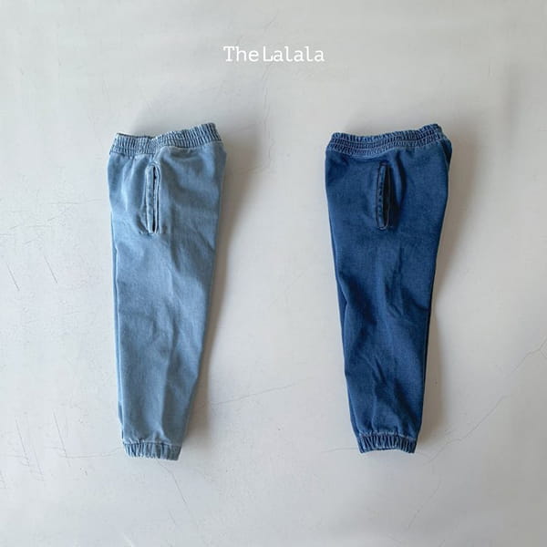 THE LALALA - Korean Children Fashion - #Kfashion4kids - Span Denim Jogger Pants