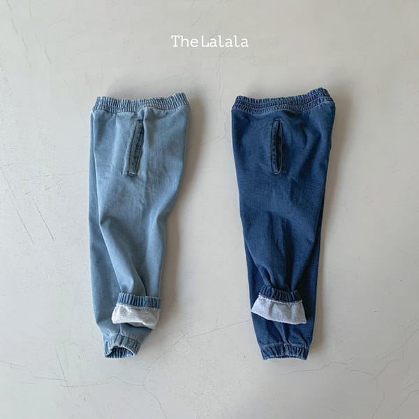 THE LALALA - Korean Children Fashion - #Kfashion4kids - Span Denim Jogger Pants - 2