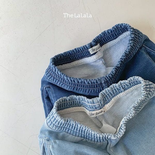 THE LALALA - Korean Children Fashion - #Kfashion4kids - Span Denim Jogger Pants - 4