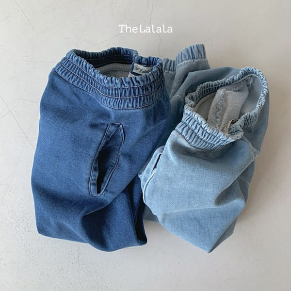 THE LALALA - Korean Children Fashion - #Kfashion4kids - Span Denim Jogger Pants - 5