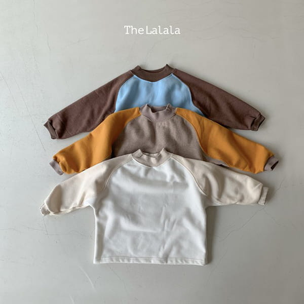 THE LALALA - Korean Children Fashion - #Kfashion4kids - Two Tone Raglan Tee - 2