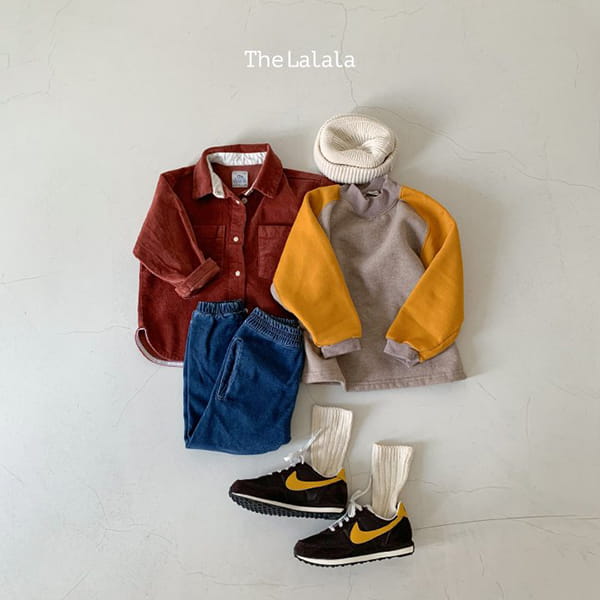 THE LALALA - Korean Children Fashion - #Kfashion4kids - Two Tone Raglan Tee - 5