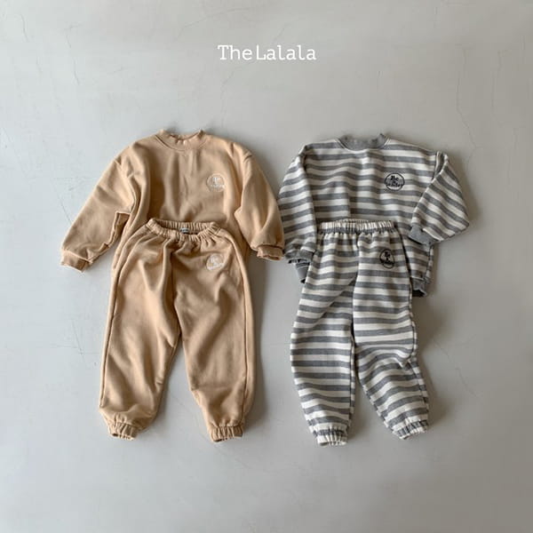 THE LALALA - Korean Children Fashion - #Kfashion4kids - Be Fleece Top Bottom Set