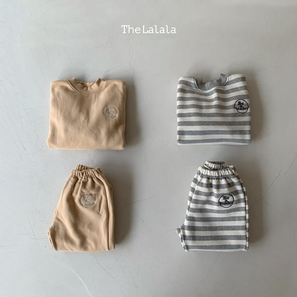 THE LALALA - Korean Children Fashion - #Kfashion4kids - Be Fleece Top Bottom Set - 2