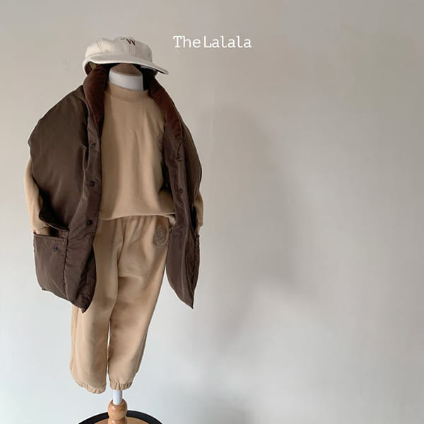 THE LALALA - Korean Children Fashion - #Kfashion4kids - Be Fleece Top Bottom Set - 3