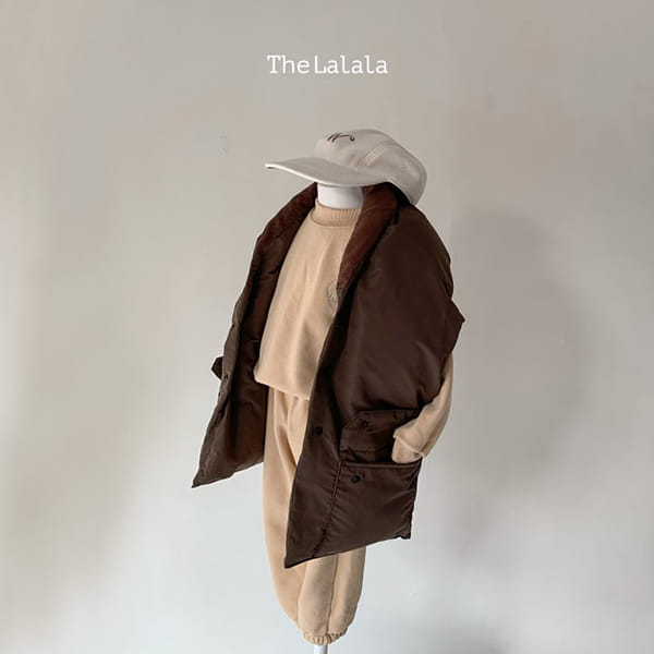 THE LALALA - Korean Children Fashion - #Kfashion4kids - Be Fleece Top Bottom Set - 4